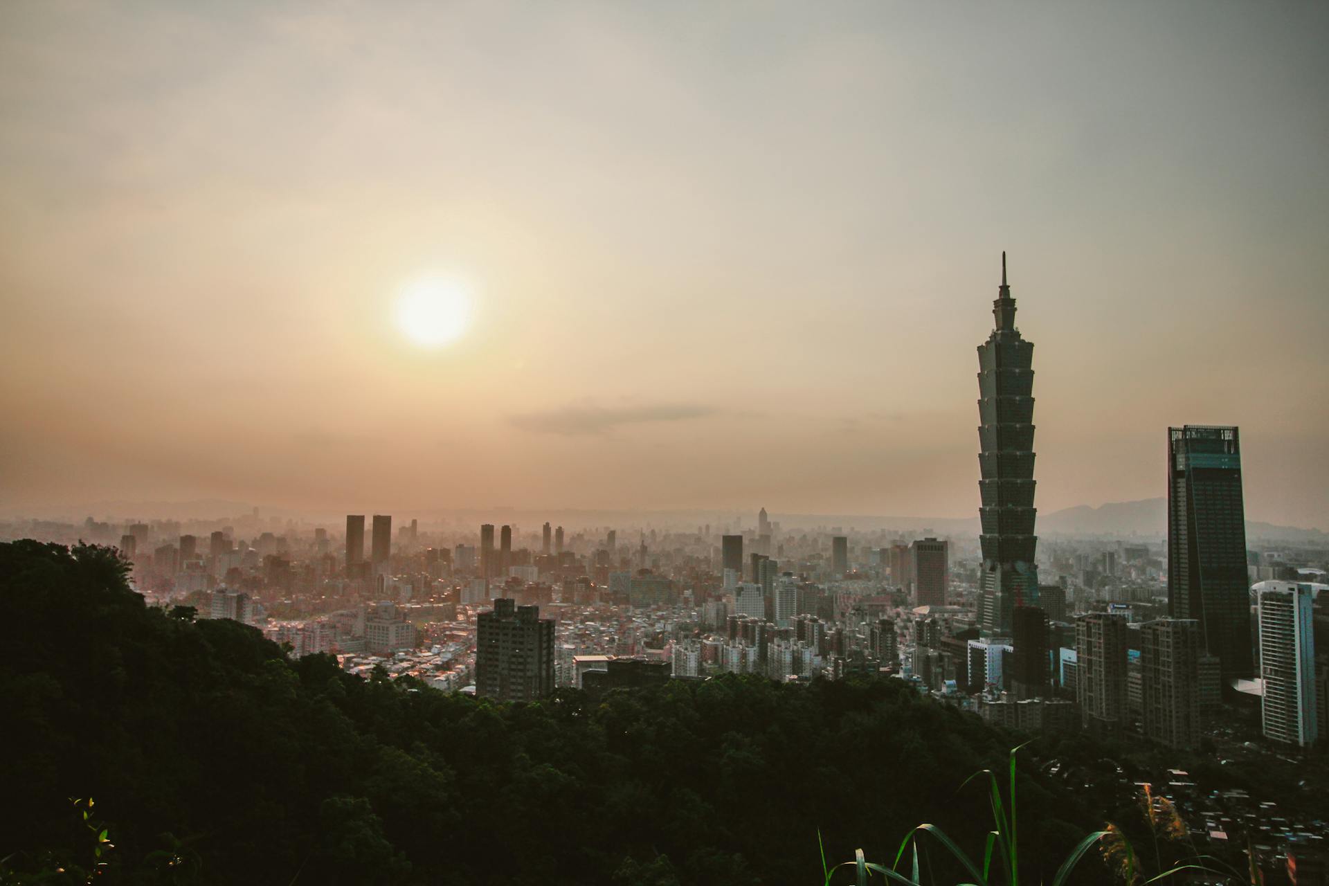 台北101の昼景